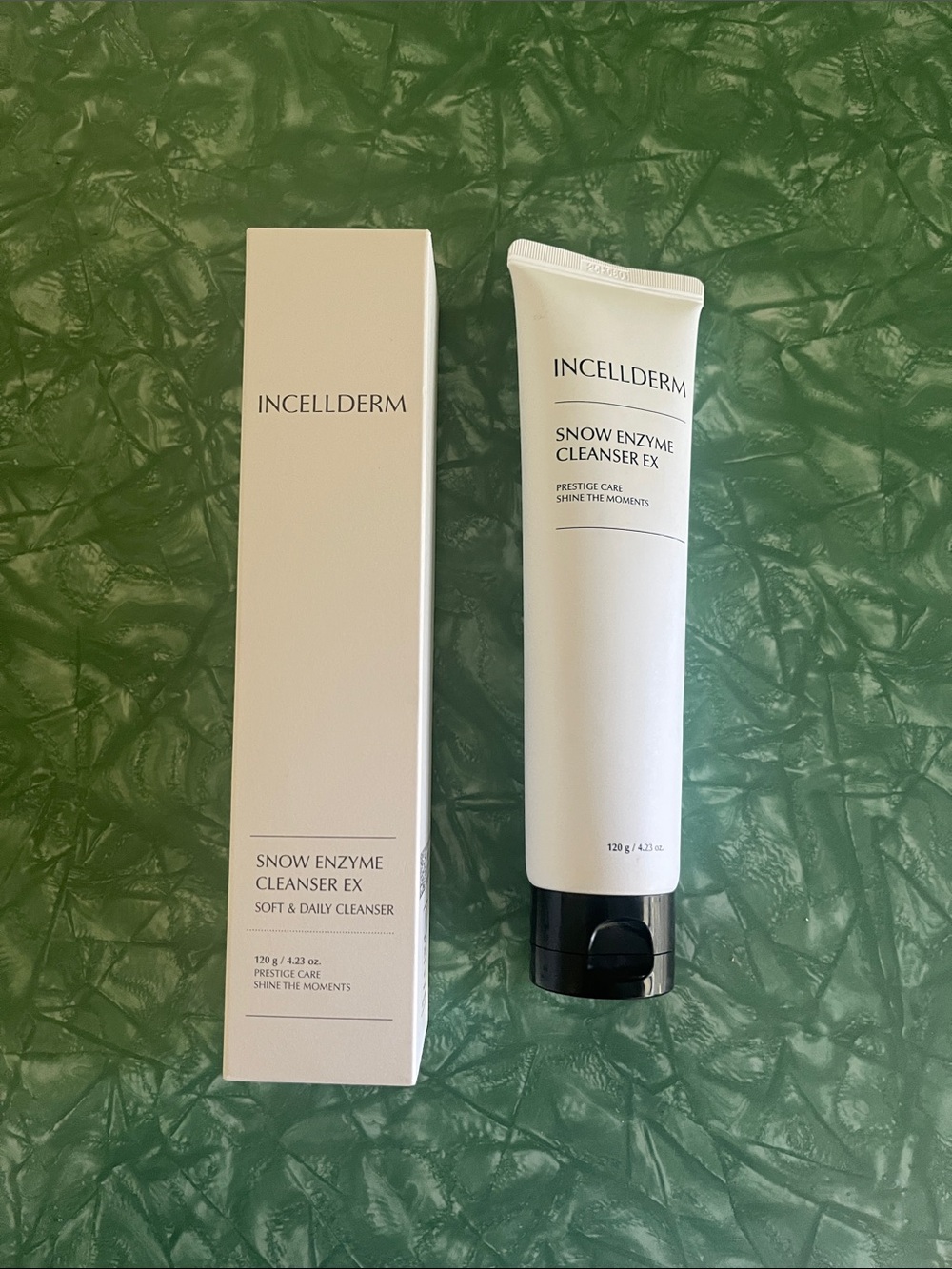 Incellderm Snow Enzyme Cleanser EX — White Daily Gentle Cleanser
